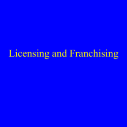 Licensing franchising vs street franchise light disadvantages advantages powers placement boroughs sign over agreement business lighting cons localgov entrepreneurship development